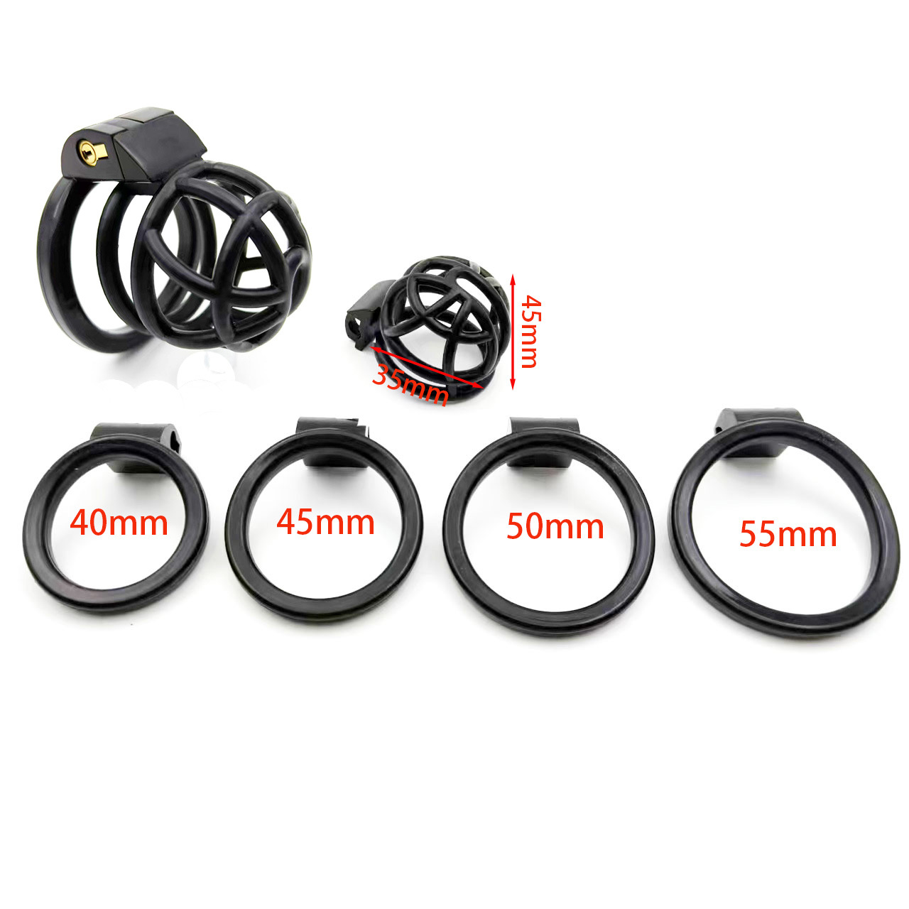 3D Mini Male Chastity Penis Device Chastitycage.cc