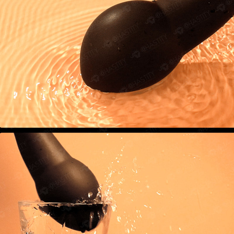 JEUSN Prostate Orgasm Vibrator Inflatable Chastitycage.cc