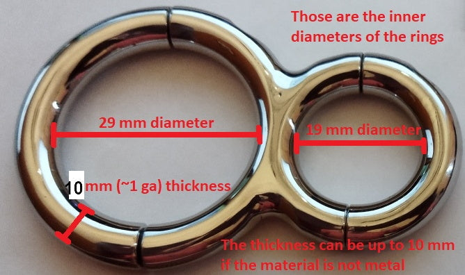 Custom Cock Ring for Daniel Chastitycage.cc