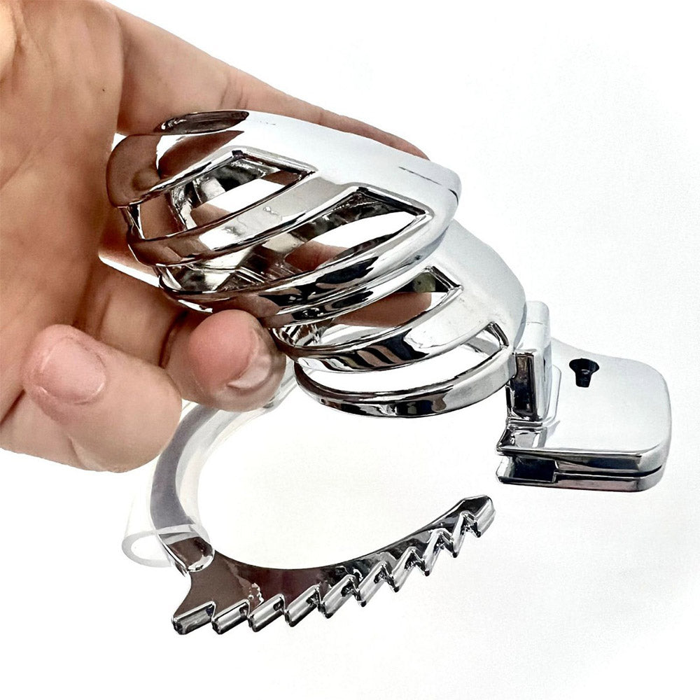 Handcuff Chastity Cage Adjustable Chastitycage.cc