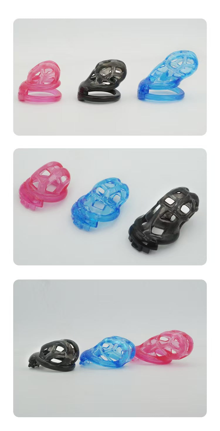 Soft Rubber Cobra Chastity Discreet Chastitycage.cc