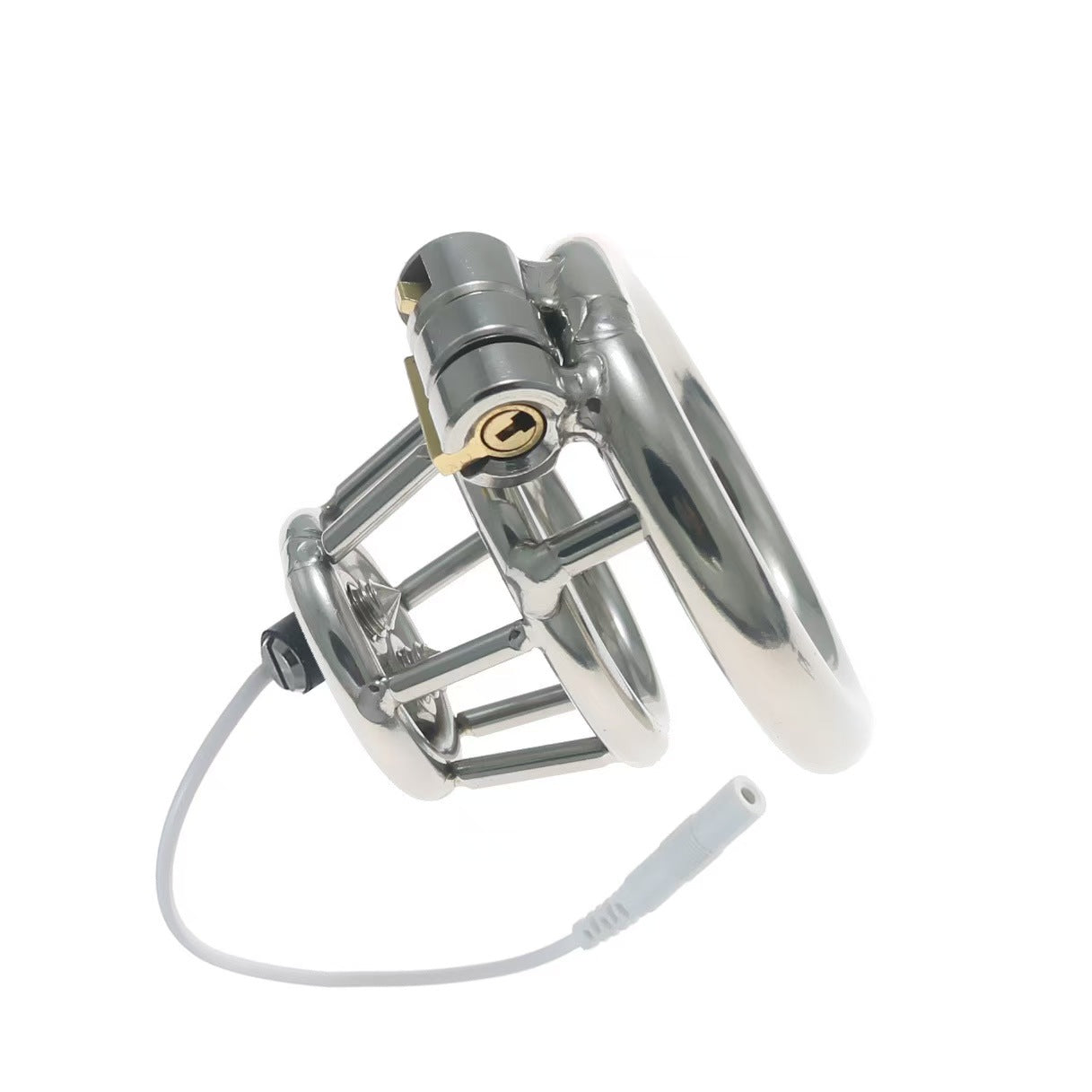 Stainless Steel Basket Electric Chastity Cage Chastitycage.cc