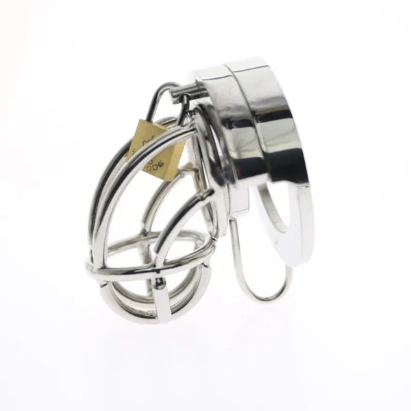 2-in-1 Ball Stretcher Cock Cage Chastitycage.cc