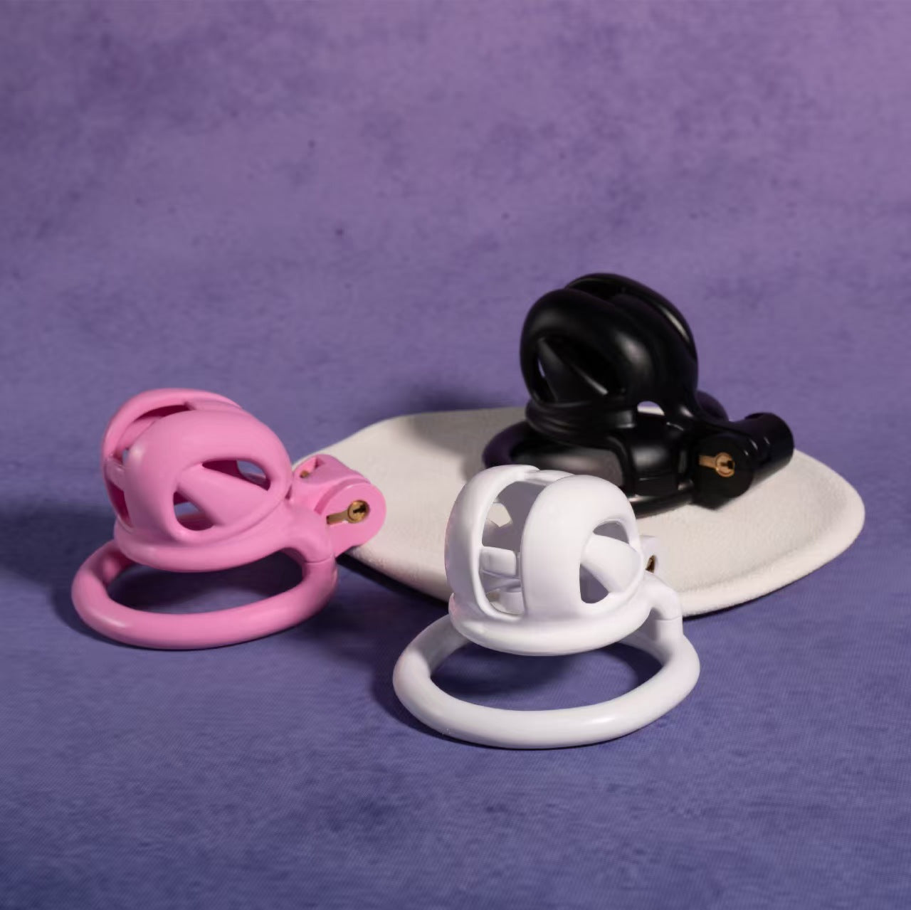 3D Mini Viper Chastity Cage With 4 Rings Chastitycage.cc