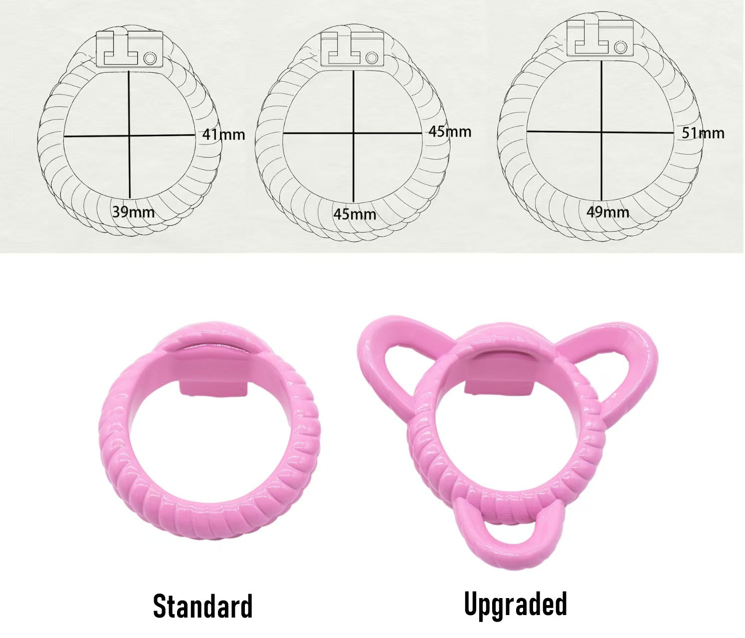 3D Rope Art BDSM Cock Cage Chastitycage.cc