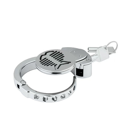 Flat Cock Cage Adjustable Chastitycage.cc