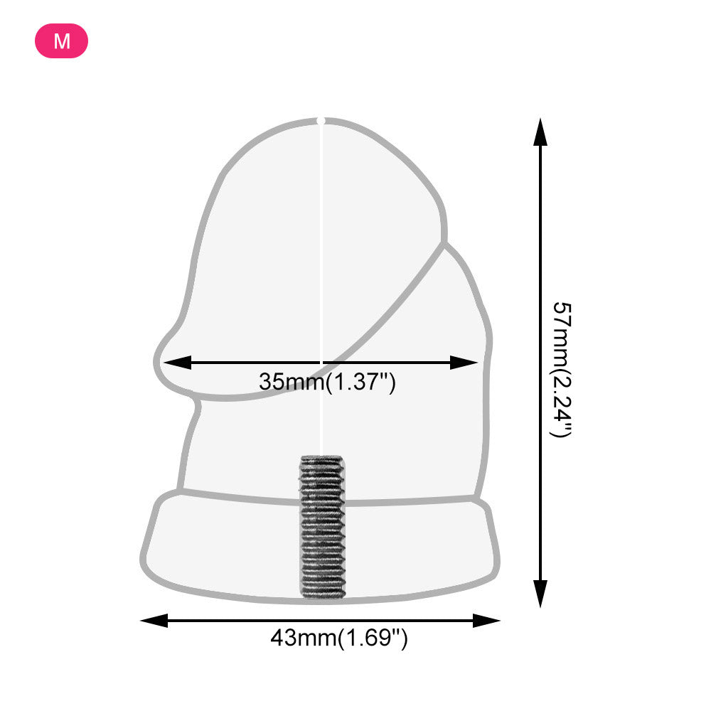 Chastity Device Accessories - Detachable Dildo Chastitycage.cc