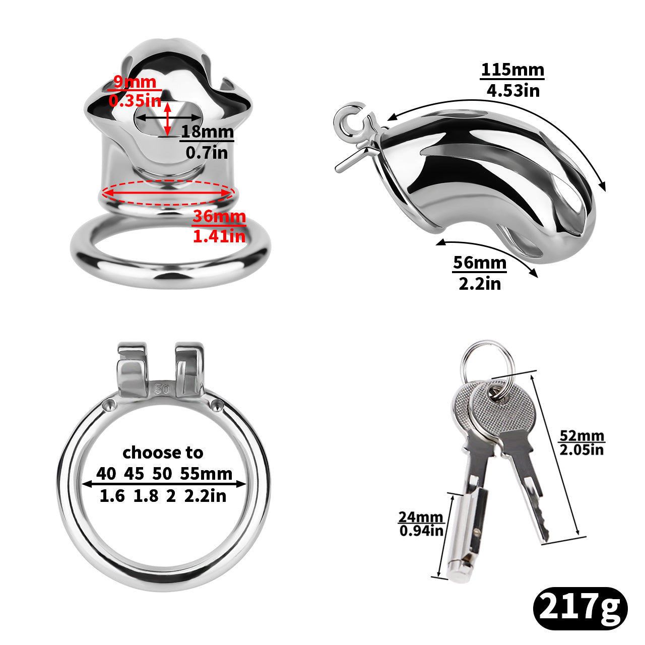 New Cobra Cage Series Chastitycage.cc