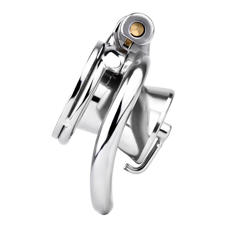Inverted Prince Albert Piercing Chastity Cage Chastitycage.cc