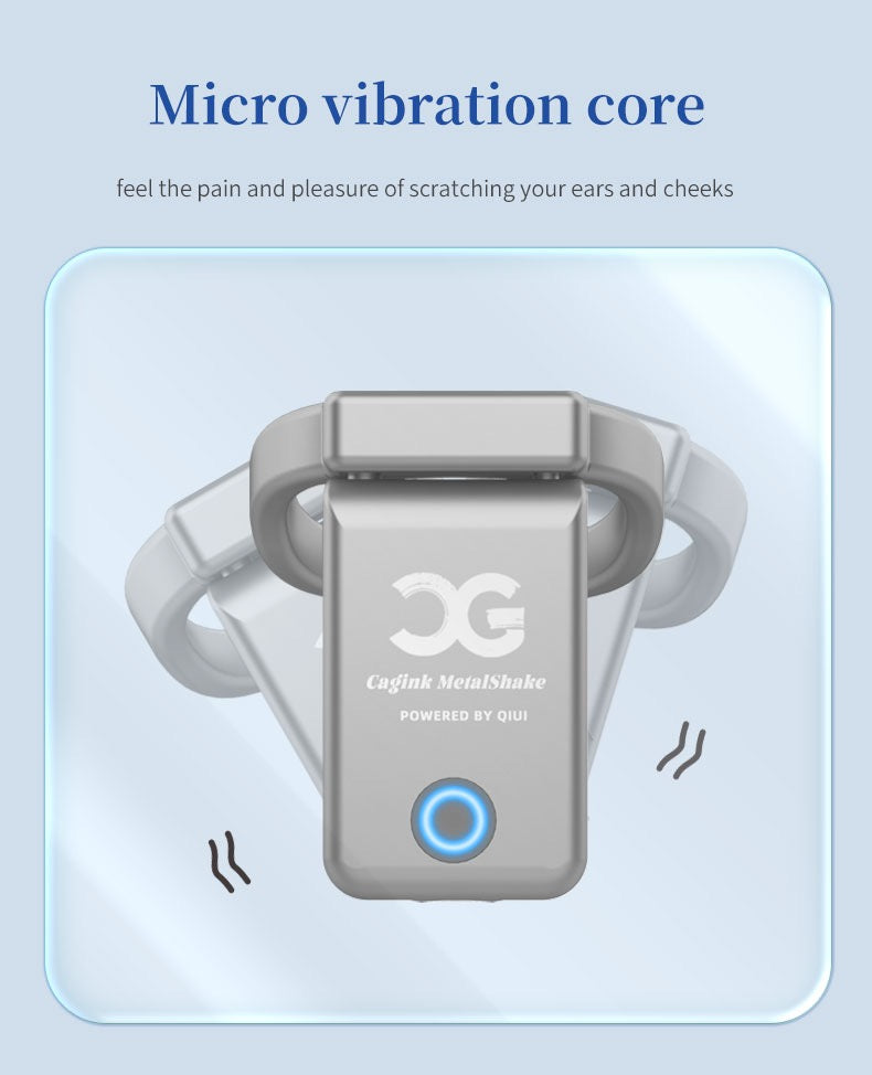 QIUI Cagink MetalShake Vibrating Metal Chastity Lock Chastitycage.cc