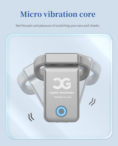 QIUI Cagink MetalShake Vibrating Metal Chastity Lock Chastitycage.cc