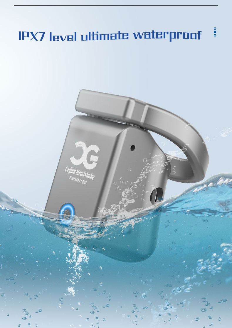 QIUI Cagink MetalShake Vibrating Metal Chastity Lock Chastitycage.cc