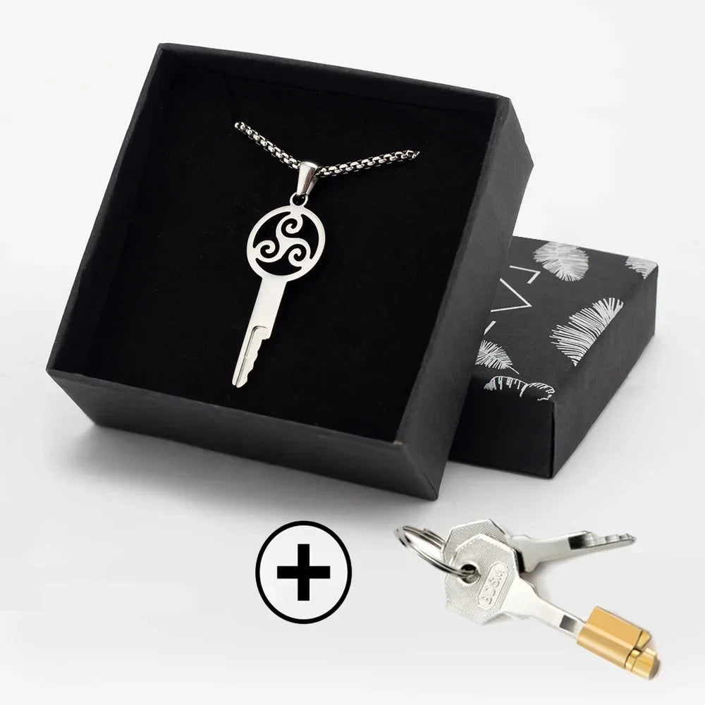 Rotating Chastity Key Necklace Chastitycage.cc