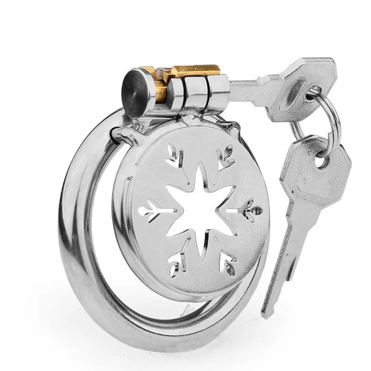 Flat Metal Chastity Cage Chastitycage.cc