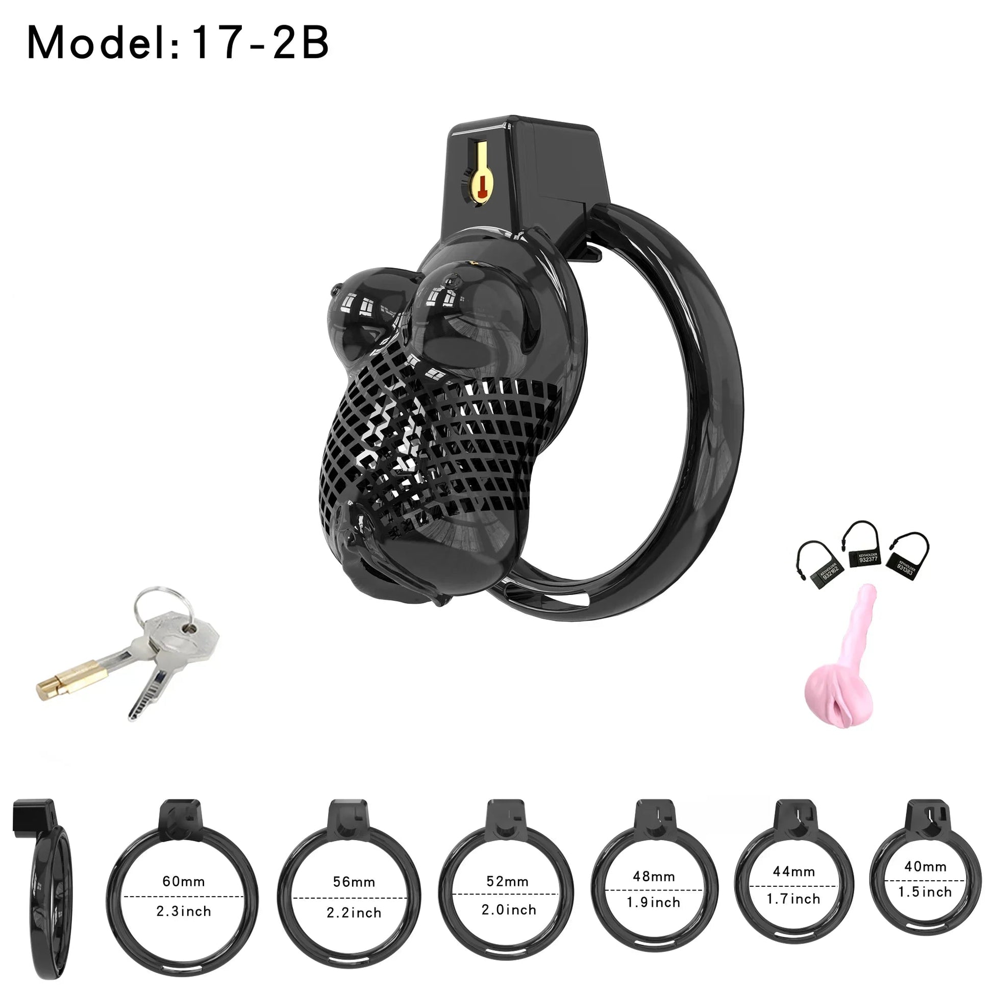 ABS Male Chastity Cage Chastitycage.cc