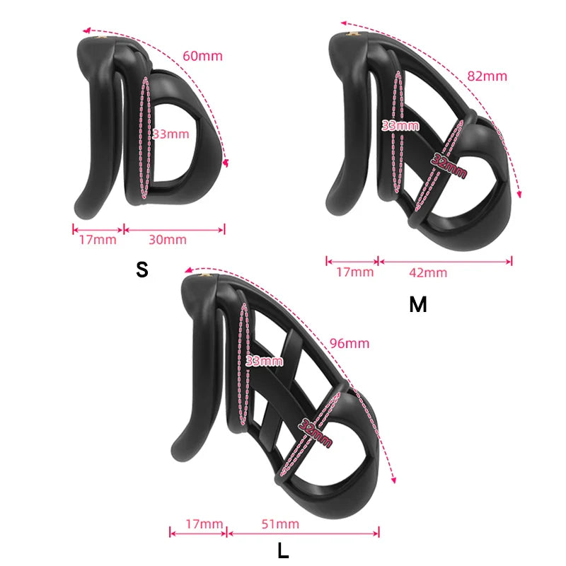 The Model X Male Chastity  Cage Chastitycage.cc
