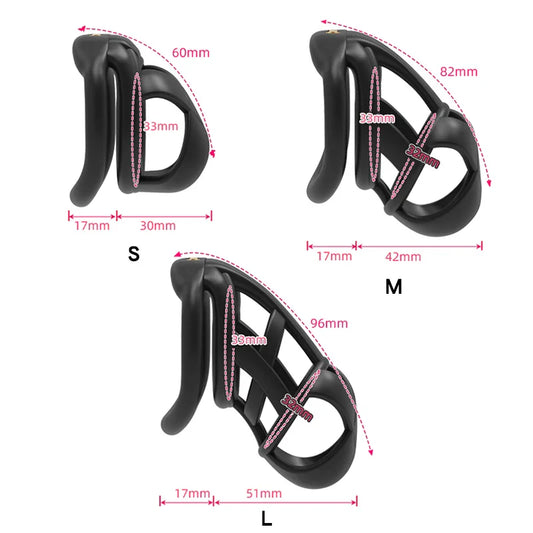 The Model X Male Chastity  Cage Chastitycage.cc