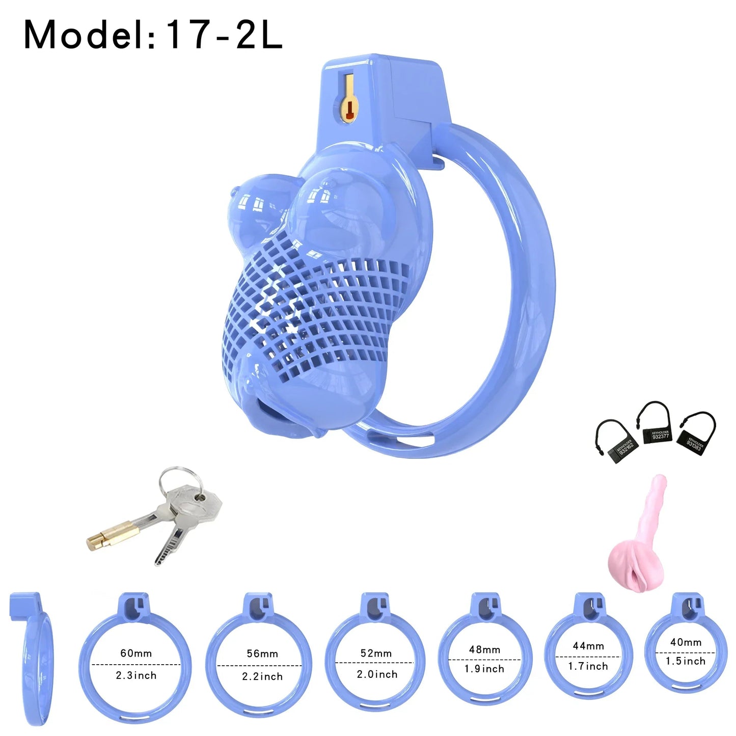 ABS Male Chastity Cage Chastitycage.cc