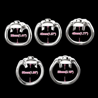 Steel HT-V5 Chastity Chastitycage.cc