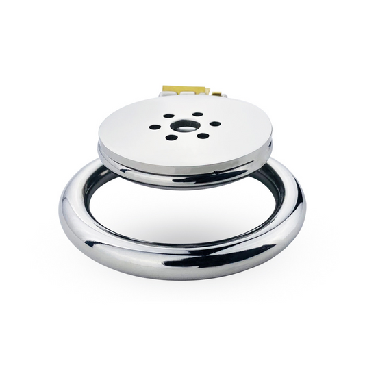 Steel Flat Chaste Lock Anti-derailment Chastitycage.cc