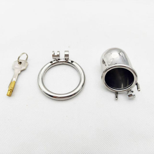 Anti-Escape Metal Chastity Cage Chastitycage.cc