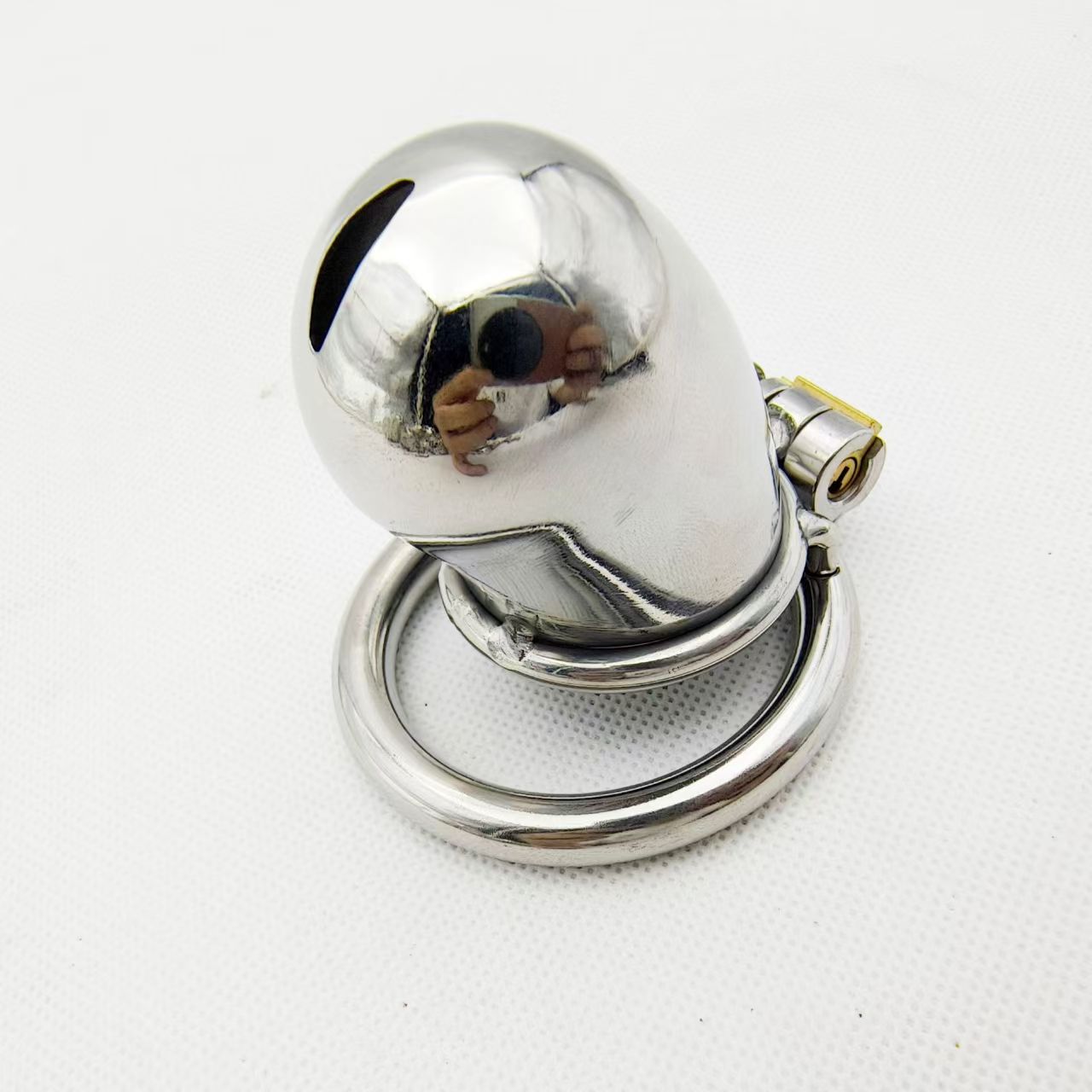 Anti-Escape Metal Chastity Cage Chastitycage.cc
