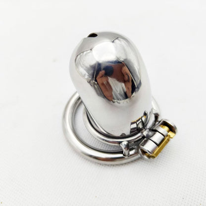 Anti-Escape Metal Chastity Cage Chastitycage.cc