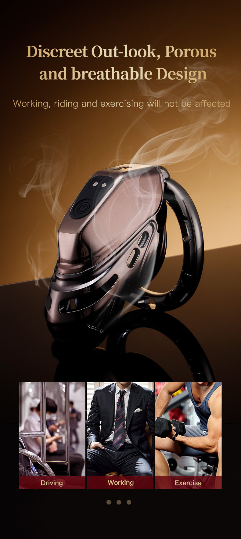 Electric Eel Estim Play Chastity Cage Chastitycage.cc