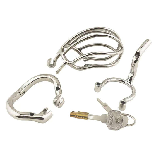 Banana Removable PA Puncture Chastity Cage Chastitycage.cc
