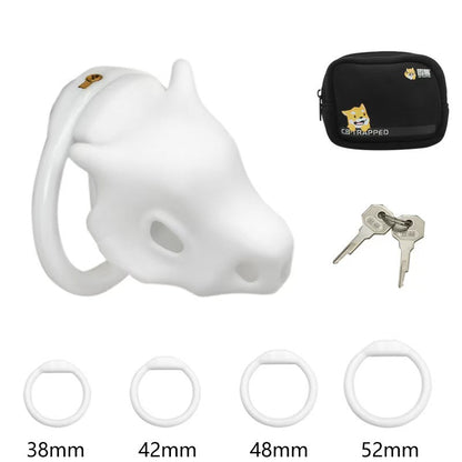 Beast Head Cock Cage Chastitycage.cc