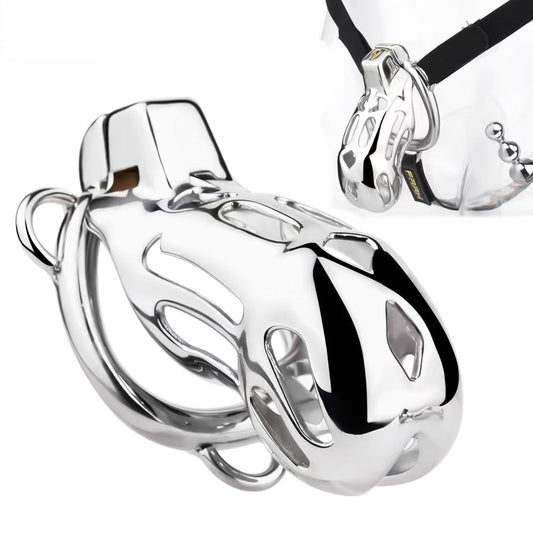 Big Steel Cobra Cage Chastitycage.cc