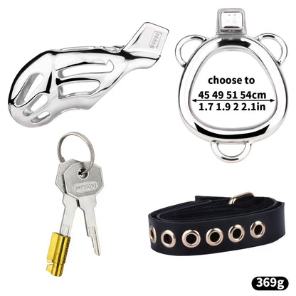 Big Steel Cobra Cage Chastitycage.cc