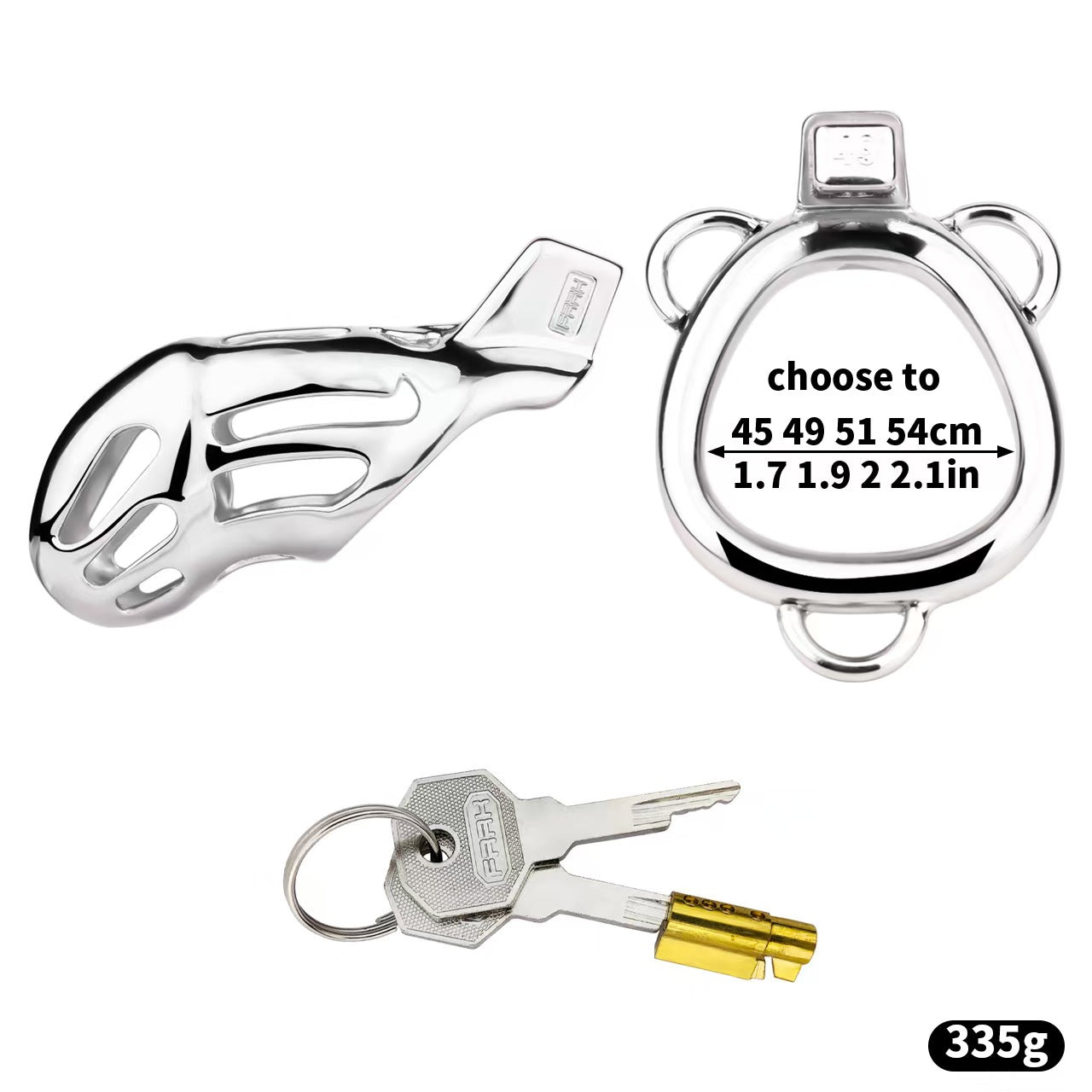 Big Steel Cobra Cage Chastitycage.cc
