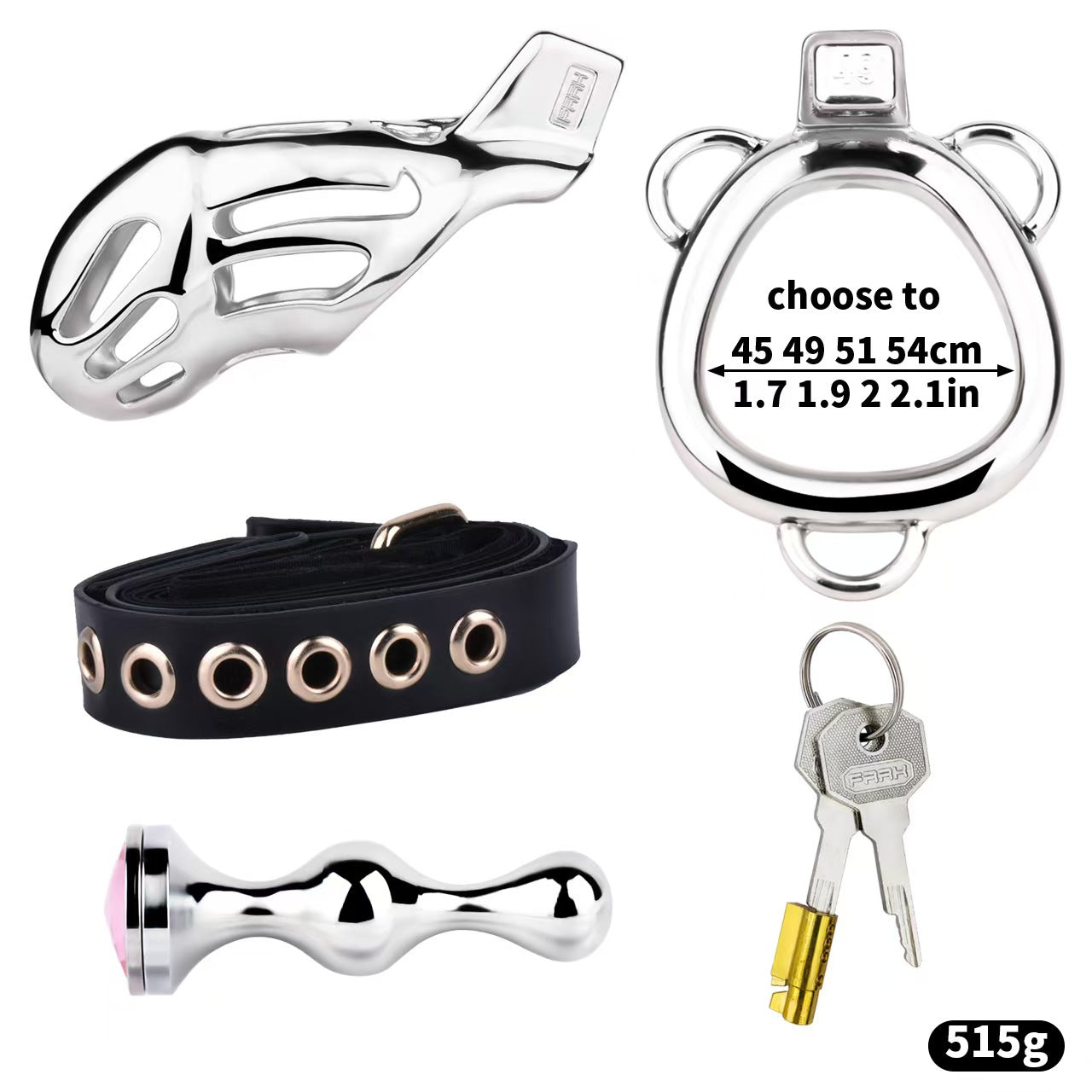 Big Steel Cobra Cage Chastitycage.cc