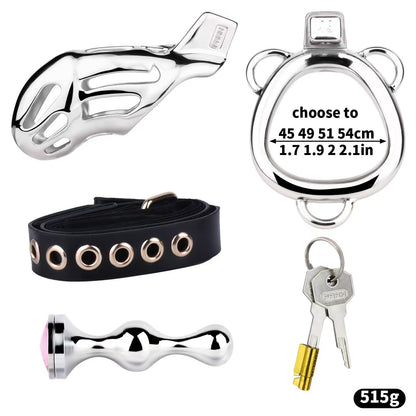Big Steel Cobra Cage Chastitycage.cc