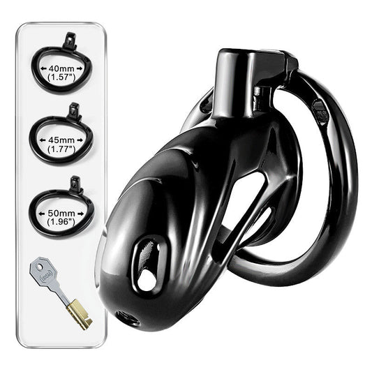 Black Metal Chastity Lock Chastitycage.cc