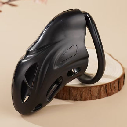 Black Punisher Chastity Device Chastitycage.cc