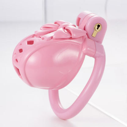 Bow Pot Lid Chastity Cage Chastitycage.cc