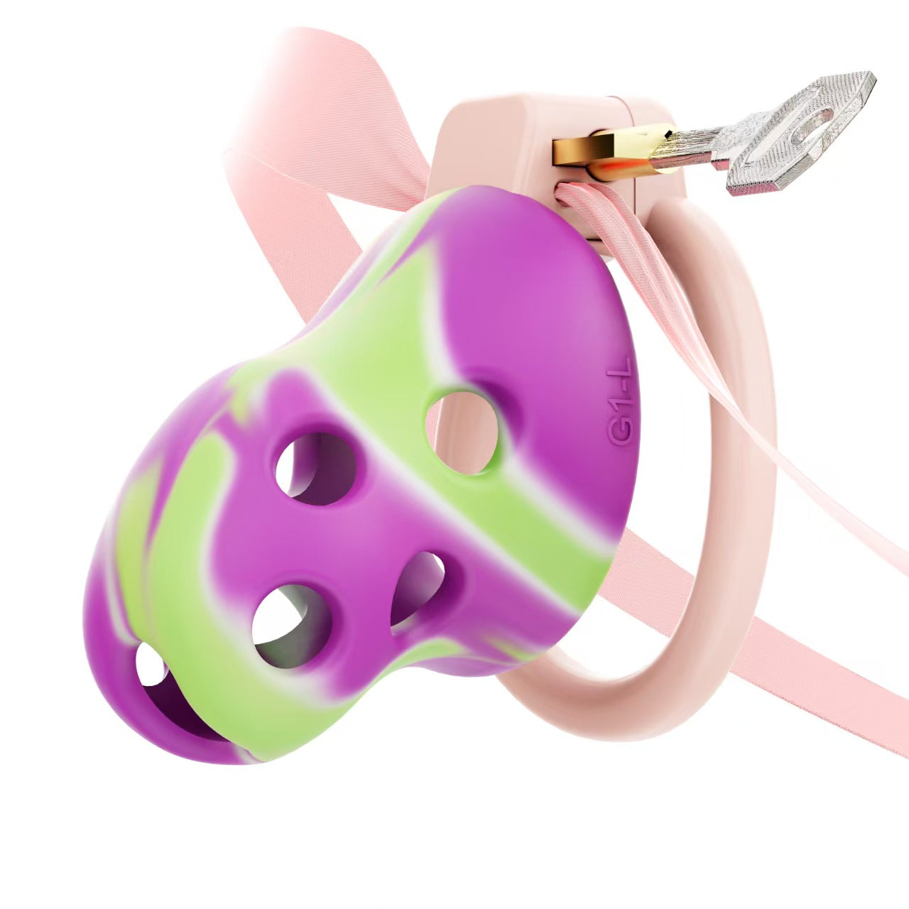 Breathable Soft Rubber Chastity Cage Chastitycage.cc