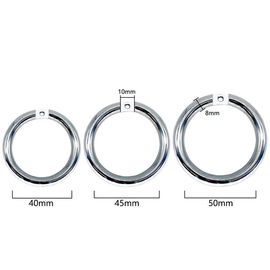 Stainless Steel Chastity Ring Cock Ring Chastitycage.cc
