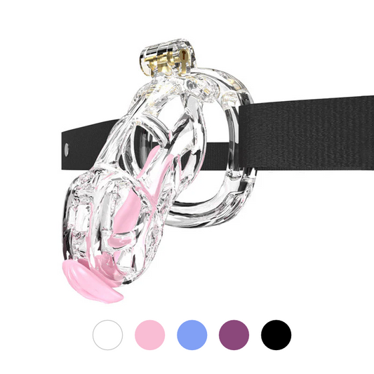 Cobra Chastity Cage With Belt and Urethal Chastitycage.cc