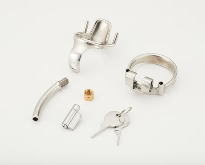 Urethral Custom Chastity Device T18 Chastitycage.cc