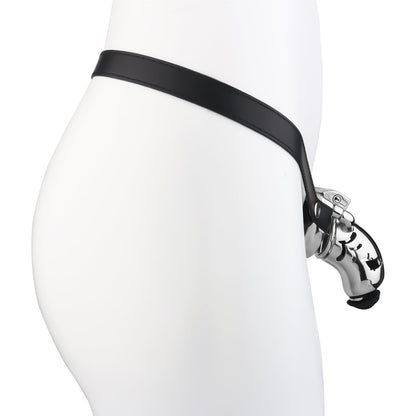Dolphin Steel Chastity Cage with Anti-ring Removable Chastitycage.cc