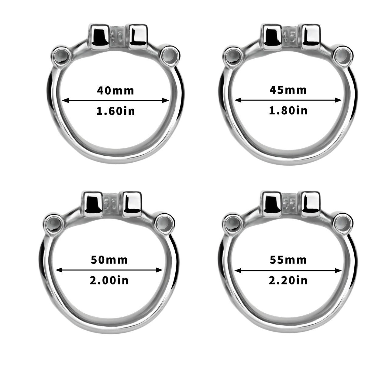 Dolphin Steel Chastity Cage with Anti-ring Removable Chastitycage.cc