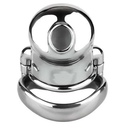 Dolphin Steel Chastity Cage with Anti-ring Removable Chastitycage.cc
