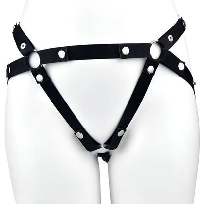 Elastic Chastity Waist Strap Chastitycage.cc