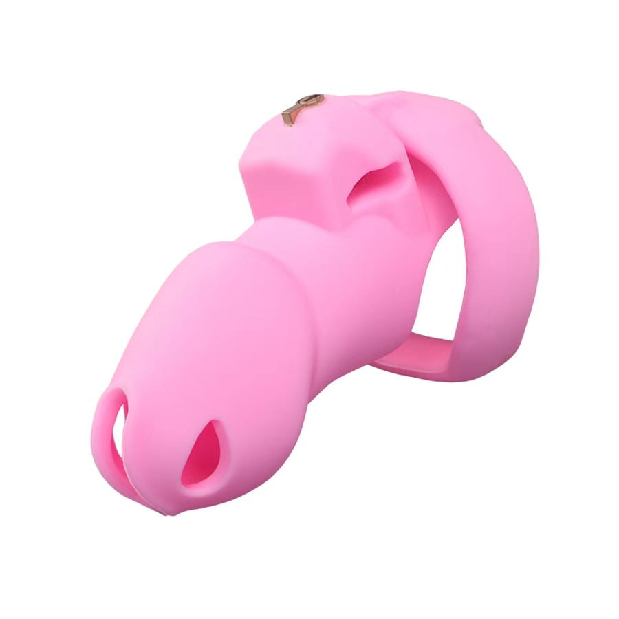 Exclusive New Model Silicone Chastity Cage Chastitycage.cc