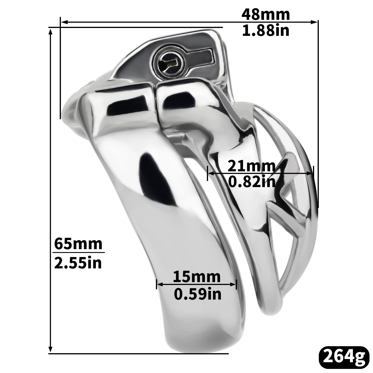 Eye of Horus Chastity Cage Chastitycage.cc