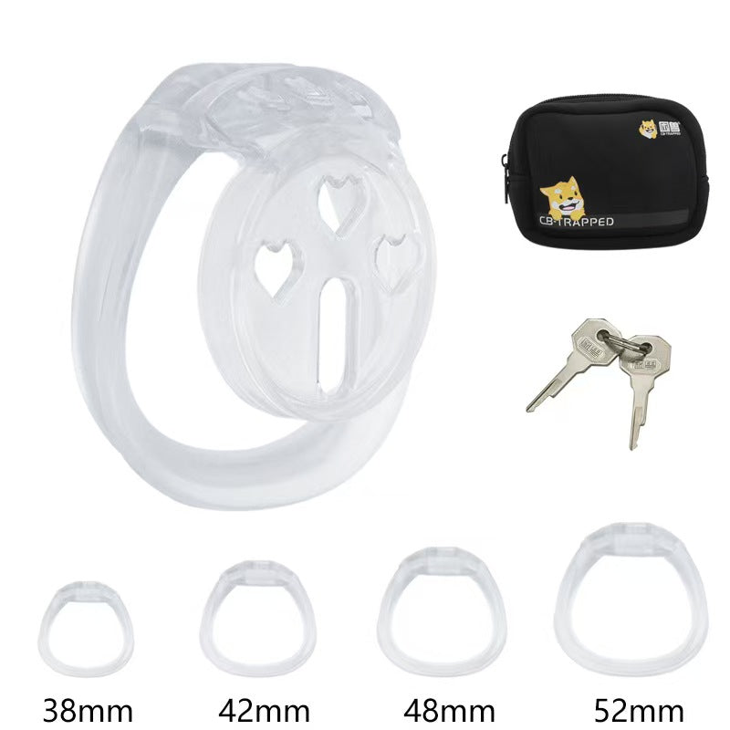 Flat CB 6.0 Cock Cage Chastitycage.cc