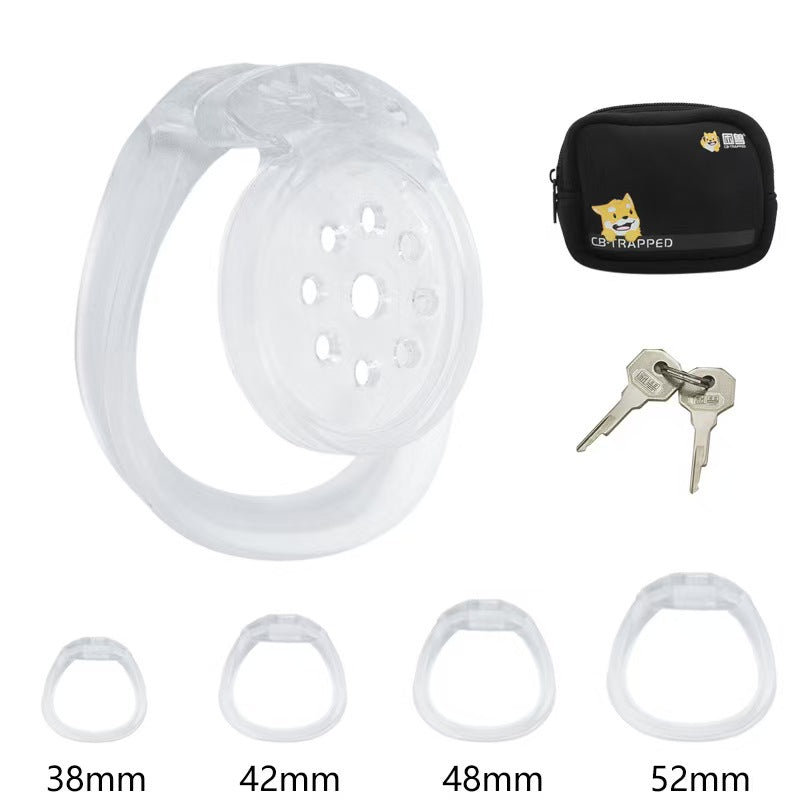 Flat CB 6.0 Cock Cage Chastitycage.cc